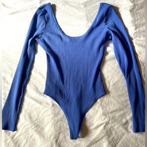 Aritzia Wilfred Free ribbed bodysuit